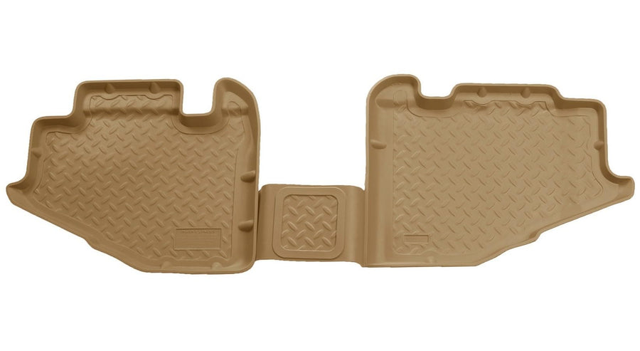 Husky Liners Series Classic Style | 1997 - 2006 Jeep Wrangler | 2nd Seat Floor Liner, Tan | 61733