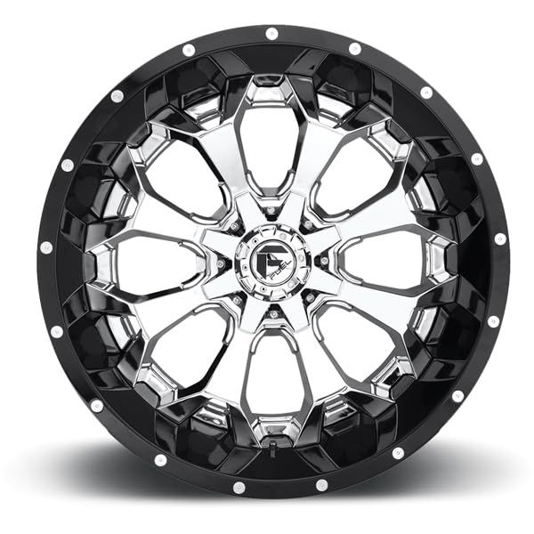 D24622008250 Fuel Offroad CHROME Wheel with Painted (22 x 10. inches /8 x 165 mm, -13 mm Offset)