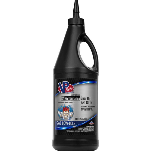 2895 VP Racing Hi-Performance Gear Oil SAE 80W-90 GL-5, 32 Ounces