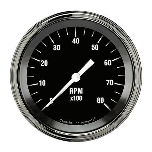 Hot Rod Classic Instruments HR80SLC Tachometer 8000 RPM 3In
