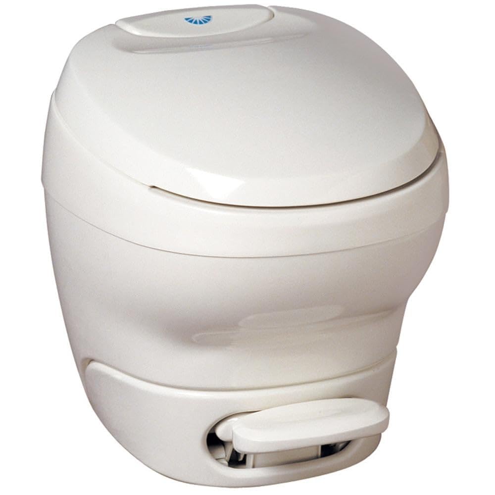 Aqua Magic Bravura Thetford RV Toilet - High Profile - Plastic White Color 31084