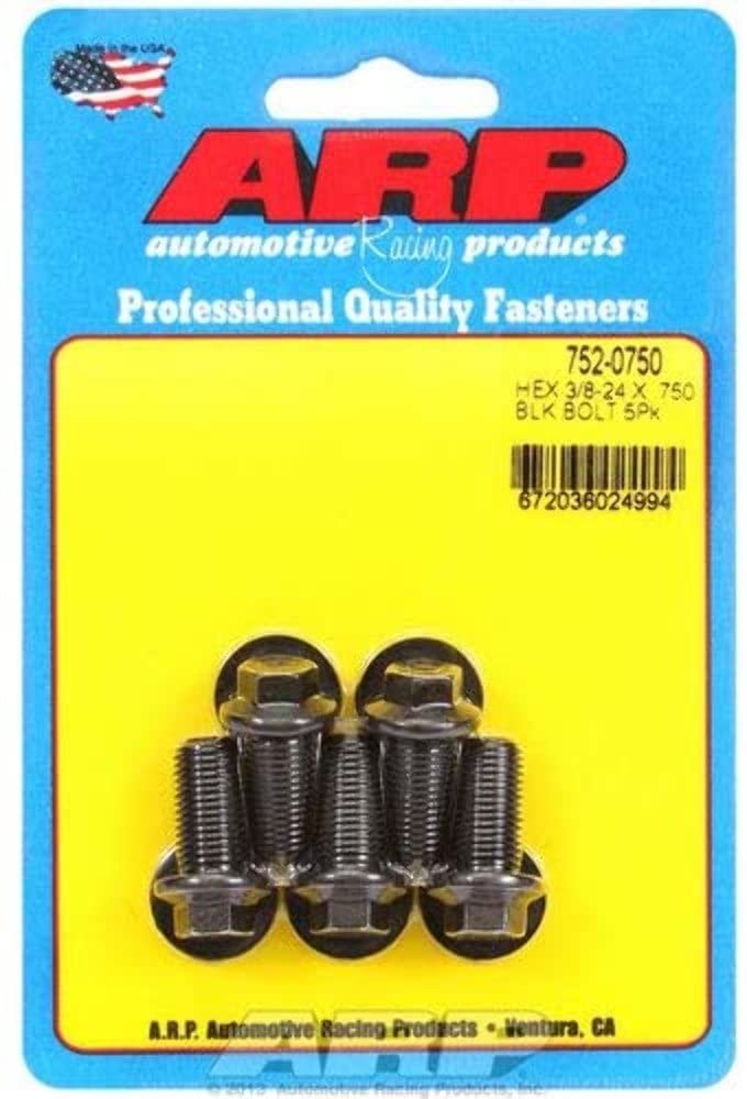 Hex ARP (752-0750) Oxide Bolt, Black