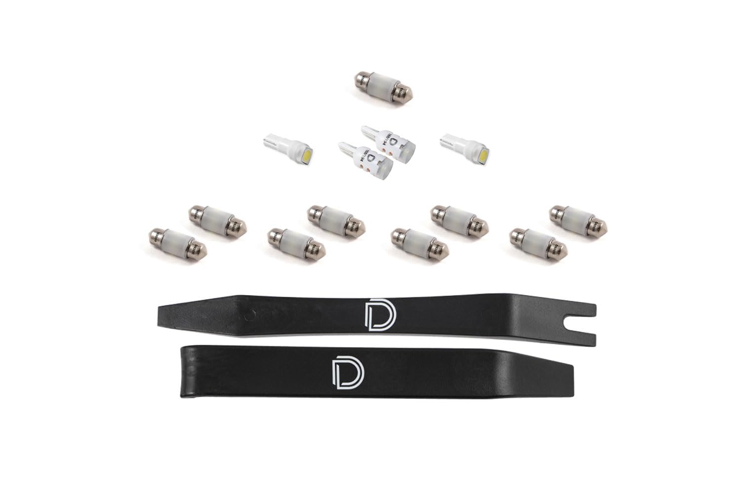 Diode Dynamics interior bulb pack LED compatible with Toyota 4Runner 1996-2002, Stage 2
