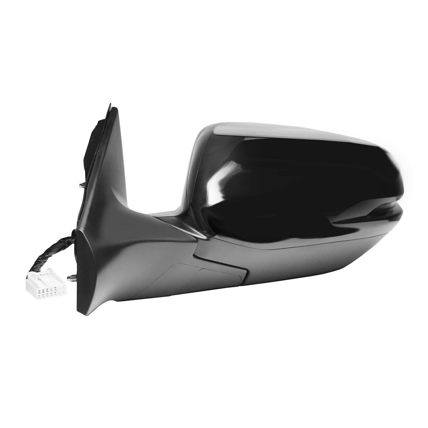 Driver Side Fit Mirror for HONDA CR-V EX, EX-L, (testured black w/PTM cover, w/turn signal, w/BSDS, foldaway, w/o camera, HP, 63072H