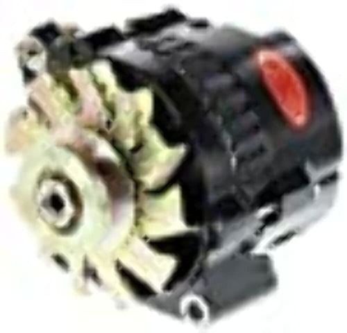 Alt GM CS130 Powermaster Black 140A 1V Pulley Str MTG 6.14" Side BAT Post 1-Wire or OE Hookup