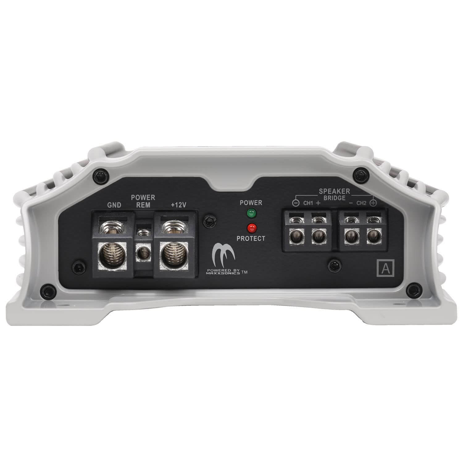 POWERZONE Crunch PZ2-2030.2D 2000 Watt Mono Amplifier, 2-Channel Car Audio Amplifier, Bass Remote Included