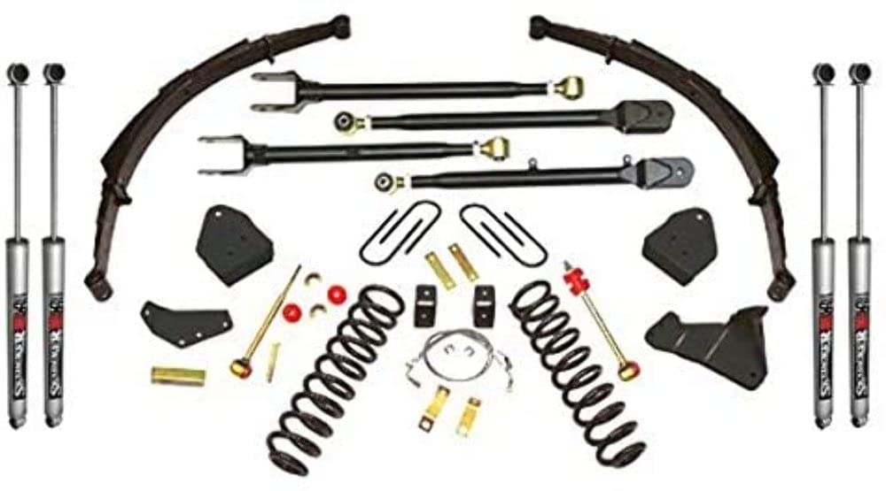 Suspension Lift Kit F56024KS-M Skyjacker w/Shock M95 Performance Shocks 6 in. Lift