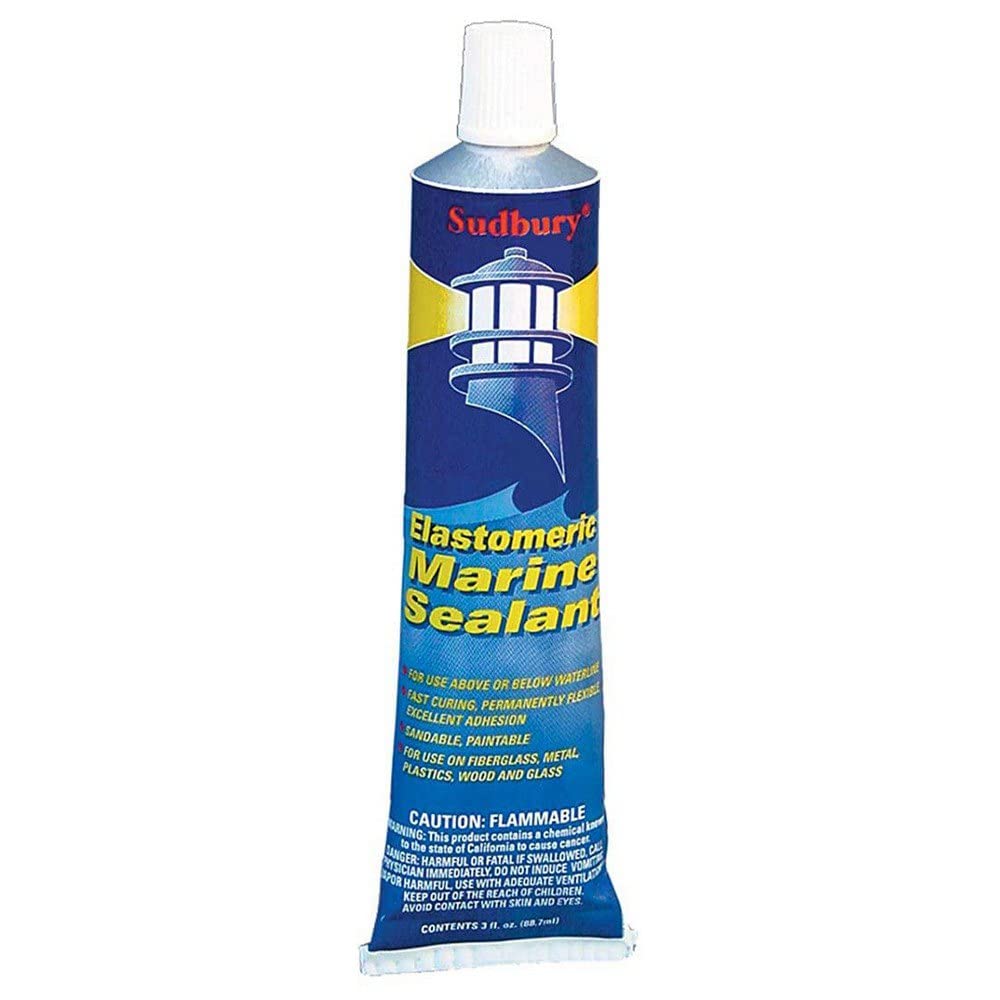 320 Sudbury Marine Elastomeric Sealant, 3-Ounce, White