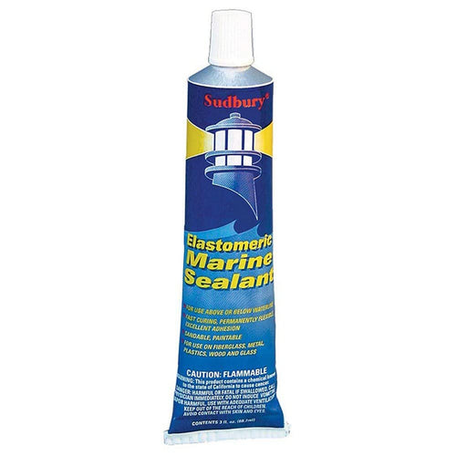 320 Sudbury Marine Elastomeric Sealant, 3-Ounce, White