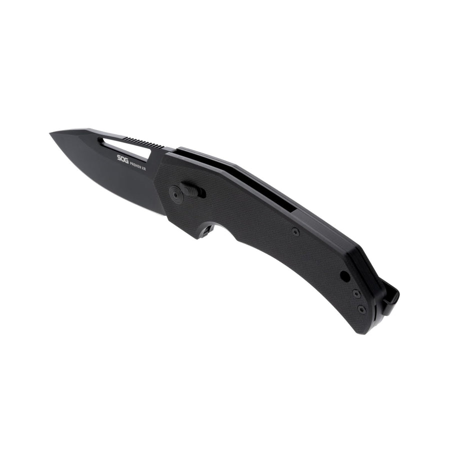 Prohen XR SOG 3.4" Professional Tactical Folding Knife | Ultra-Sharp 4mm-Thick Cryo D2 Steel, Textured Ergonomic G10 Handle