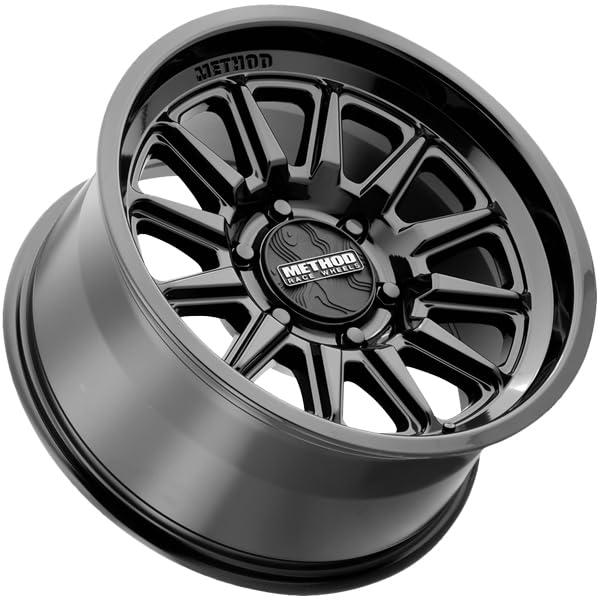 Method 17x8.5 MR323 6x5.5" +25mm Gloss Black Wheel Rim 17" Inch MR323785601325