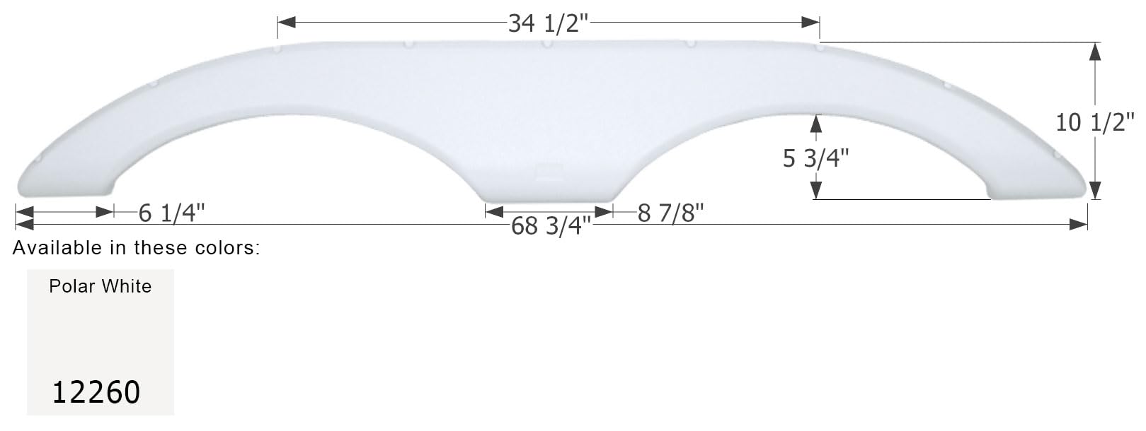 Fender Skirt ICON 12260