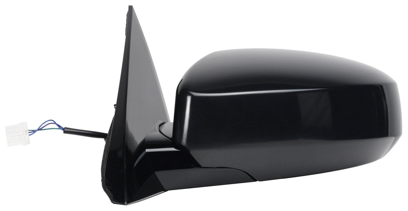 Mirror Driver Side for Nissan Maxima, Black, Foldaway, Power