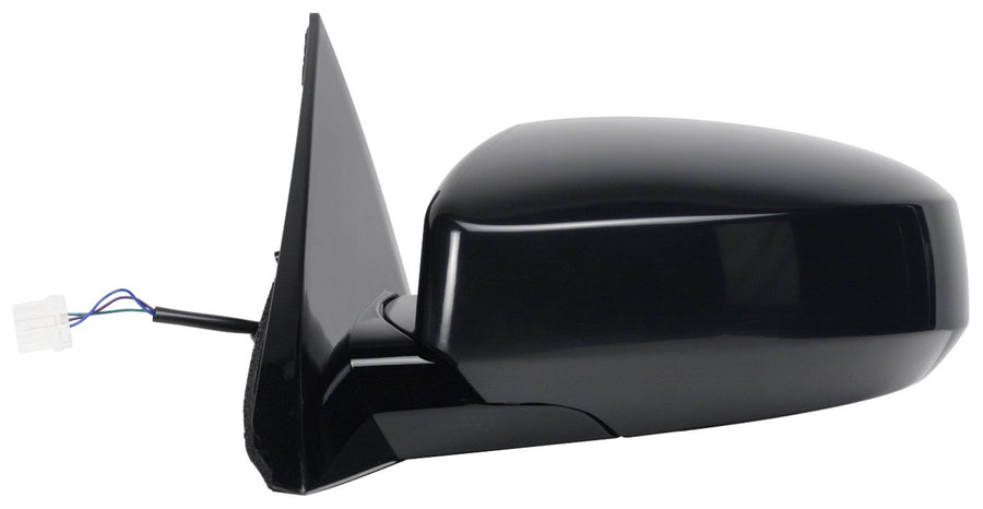Mirror Driver Side for Nissan Maxima, Black, Foldaway, Power