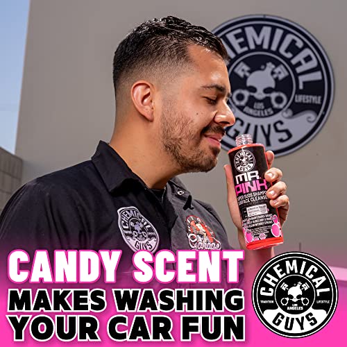 Chemical Guys Car Wash Soap Mr. Pink - 64 oz Super Suds Foaming Soap for Cannon, Blaster, or Bucket Washing - pH Balanced, Safe on Wax, Sealant, Ceramic, and Clear Coat Finishes