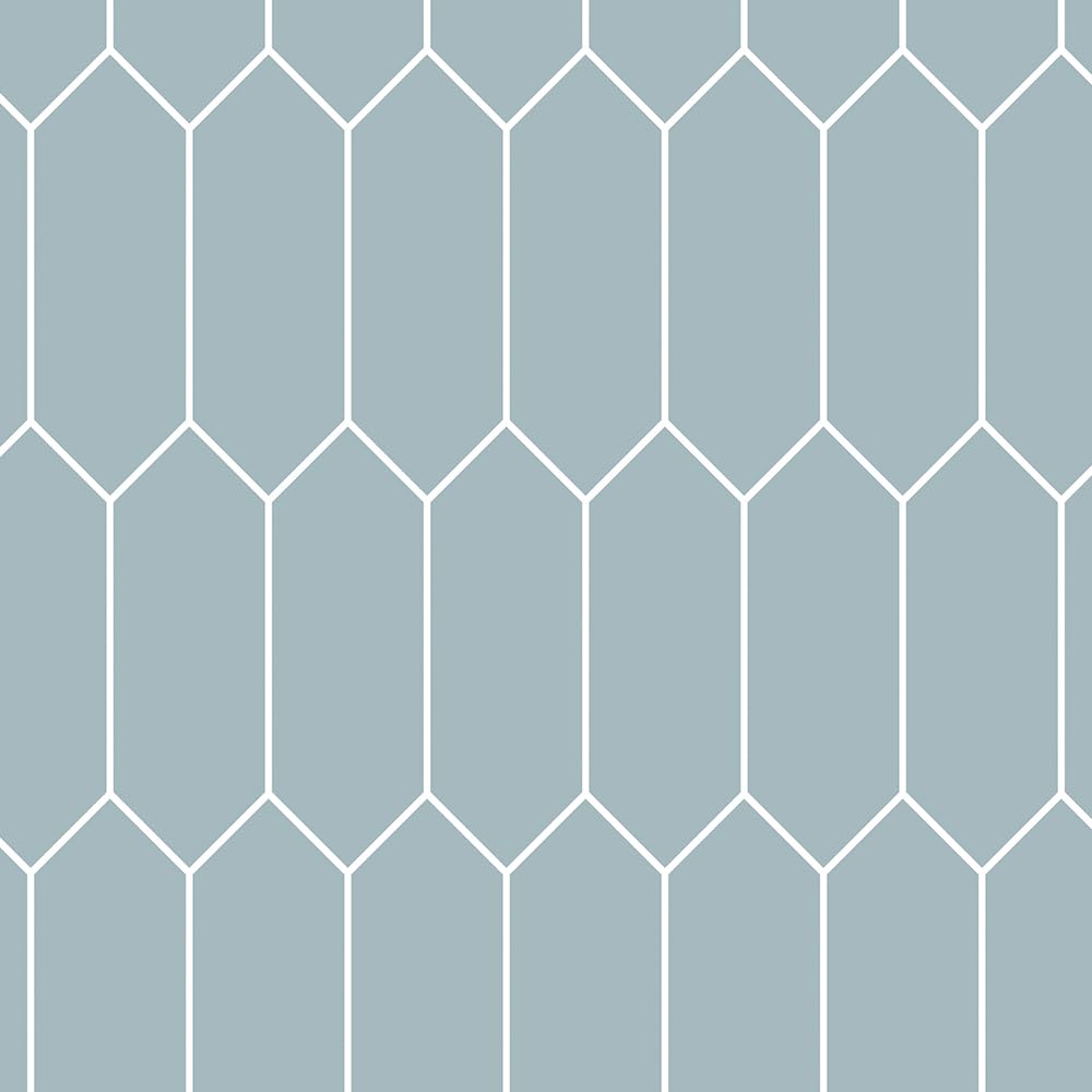 494033 Genesis Products Revive Backsplash - 18" x 24", Coastal Blue Picket