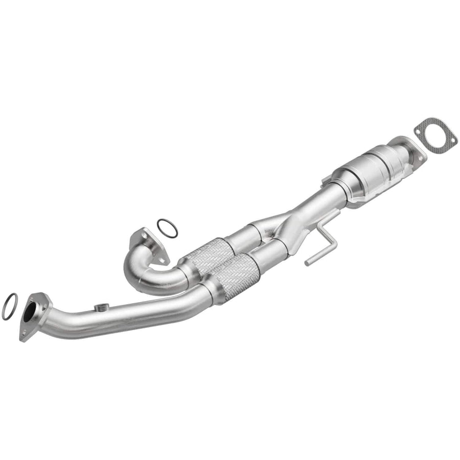 California Grade MagnaFlow Direct-Fit Catalytic Converter CARB Compliant 557710 - Stainless Steel 2in Main Piping, 40.4in Overall Length, Pre-Converter O2 Sensor - Maxima CA Legal Replacement