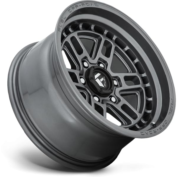 Nitro FUEL GD -Matte GUN Wheel with Painted (17 x 9. inches /6 x 139 mm, -12 mm Offset)
