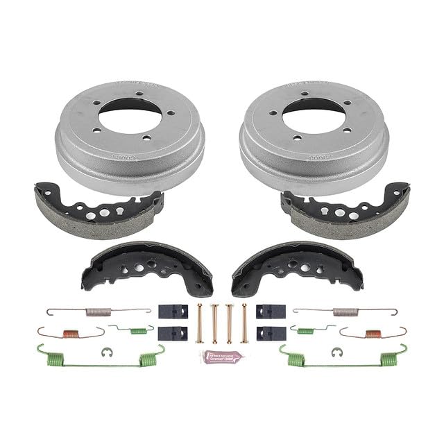 Power Stop Autospecialty KOE15356DK Rear Replacement Brake Kit-OE Brake Drums & Ceramic Brake Pads For Suzuki Grand Vitara 2000-2005, Suzuki Vitara 2000-2004 [Model Specific]