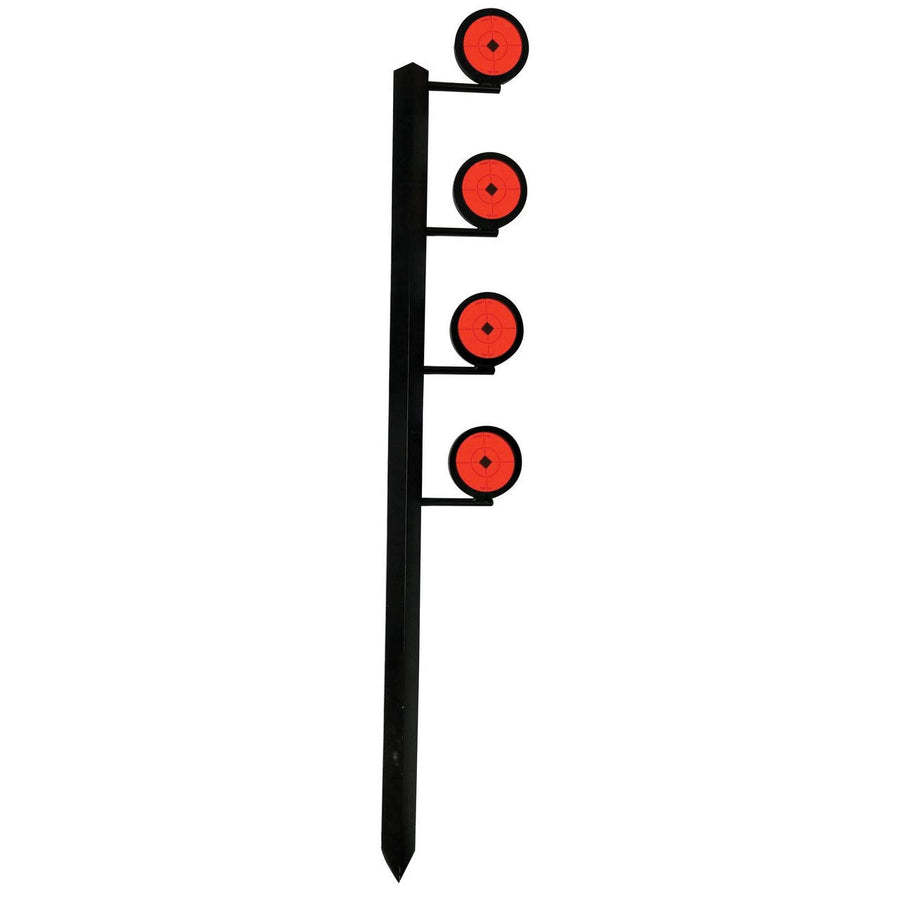 Birchwood Casey Shooting Sports World of Targets Competition 4 Steel 3.5" Target Paddles Rimfire Dueling Tree