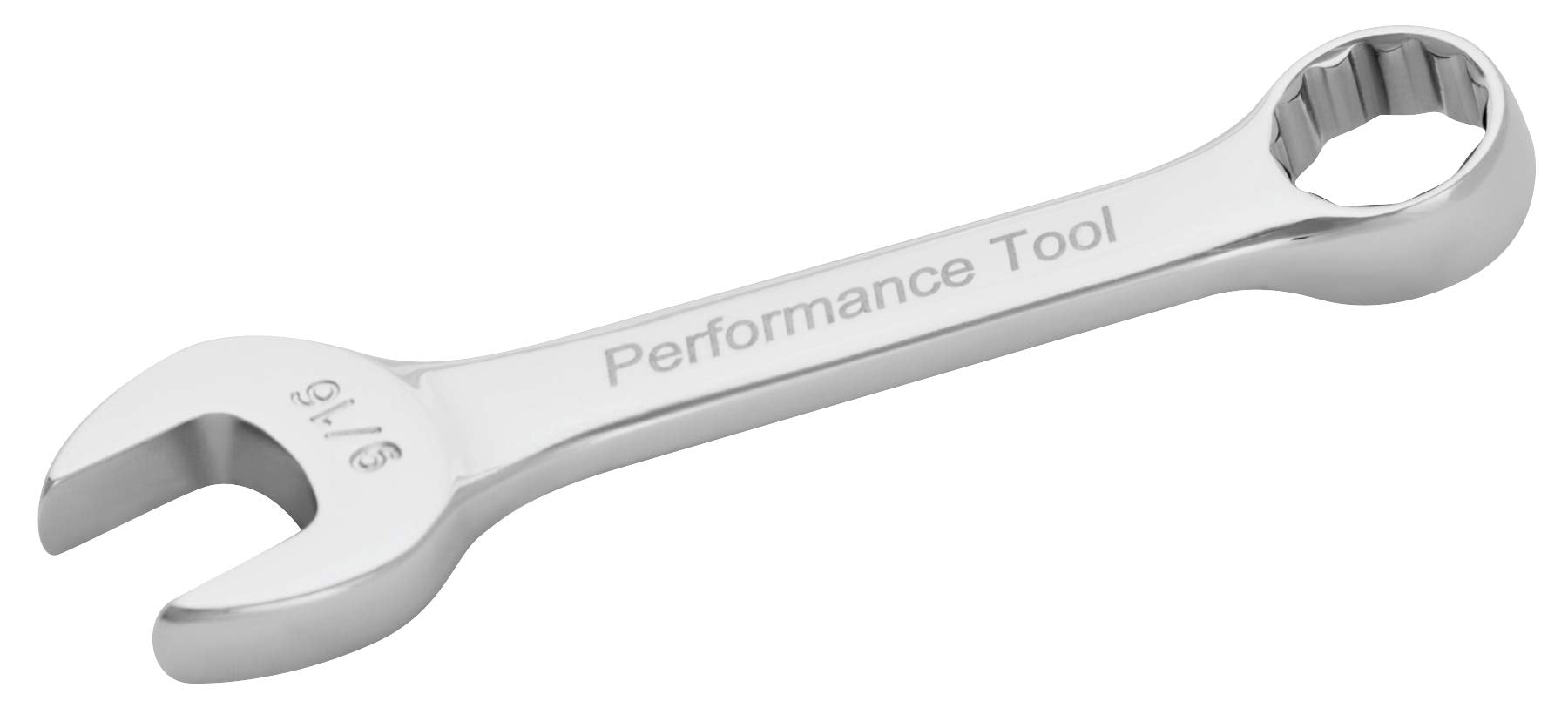Performance Tool 9/16-Inch Stubby Combo Wrench Performance Tool W30518