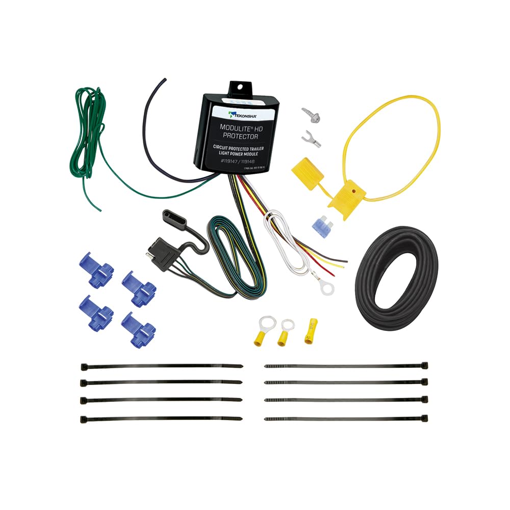 TEKONSHA ModuLite HD Protector Trailer Light Power Module & Installation Kit 119148