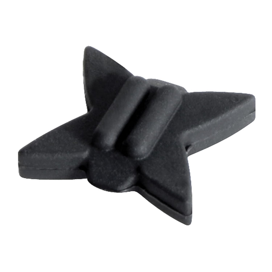 TRUGLO Durable Weather-Resistant Versatile Lightweight Tru-Block Bowhunting Archery Bow String Silencers - Black, 4 Pack
