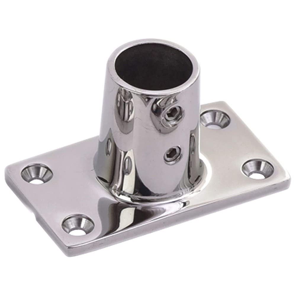 90-Degree Sea Dog Rectangular Base Rail Fitting, 1-Inch