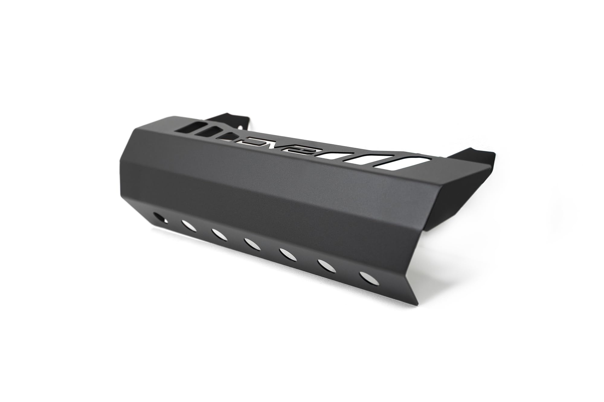 Sway Bar Disconnect Skid Plate DV8 Offroad for 2018-2025 Jeep JL & JT | Protects Rubicon Sway Bar Disconnect Motor | Conceals Crash Bars When OEM Bumper is Removed | Vented for Airflow to Engine Bay