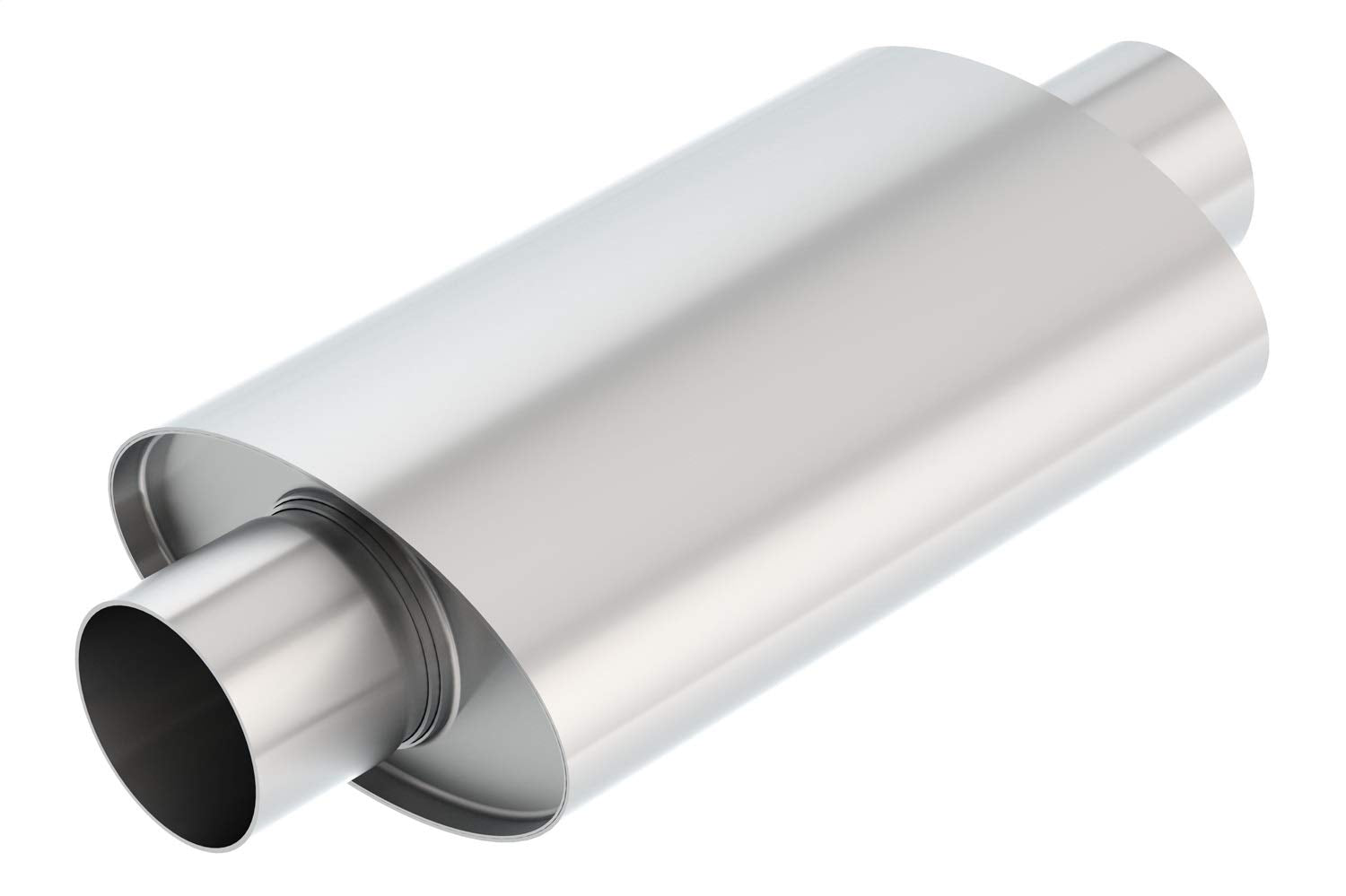 BORLA XR-1 400372 Multicore Racing Muffler For Rotary Engine Vehicles - 3" Center In/ 3" Center Out 4.25" x 7.88" Oval x 12" Long Body 17" Overall Length. Universal. Reversible.