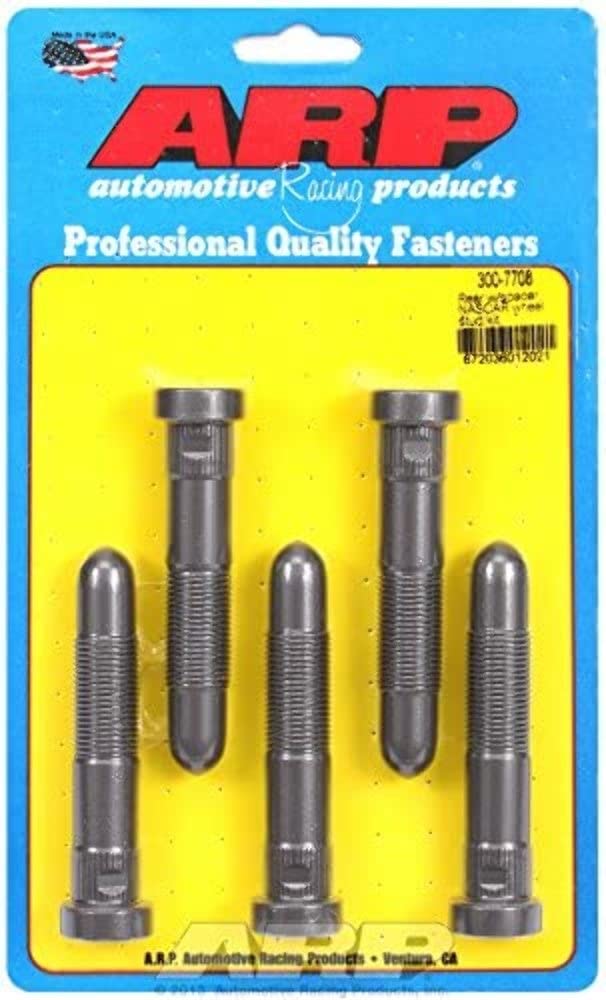 ARP NASCAR Wheel Stud Kit 300-7708 - 5 Piece (3.400 UHL)
