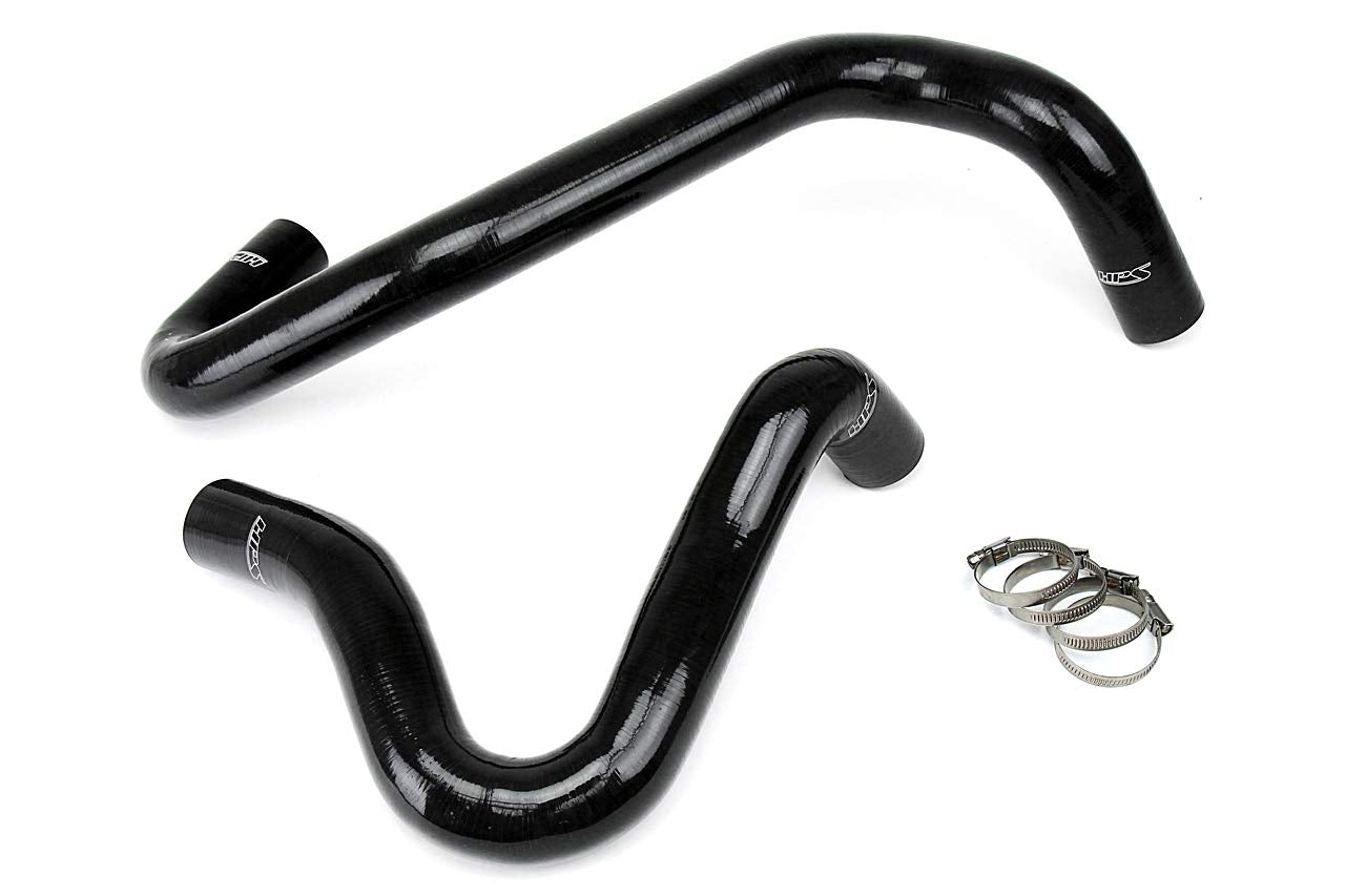 Red HPS 57-1329-RED Silicone Radiator Hose Kit Coolant