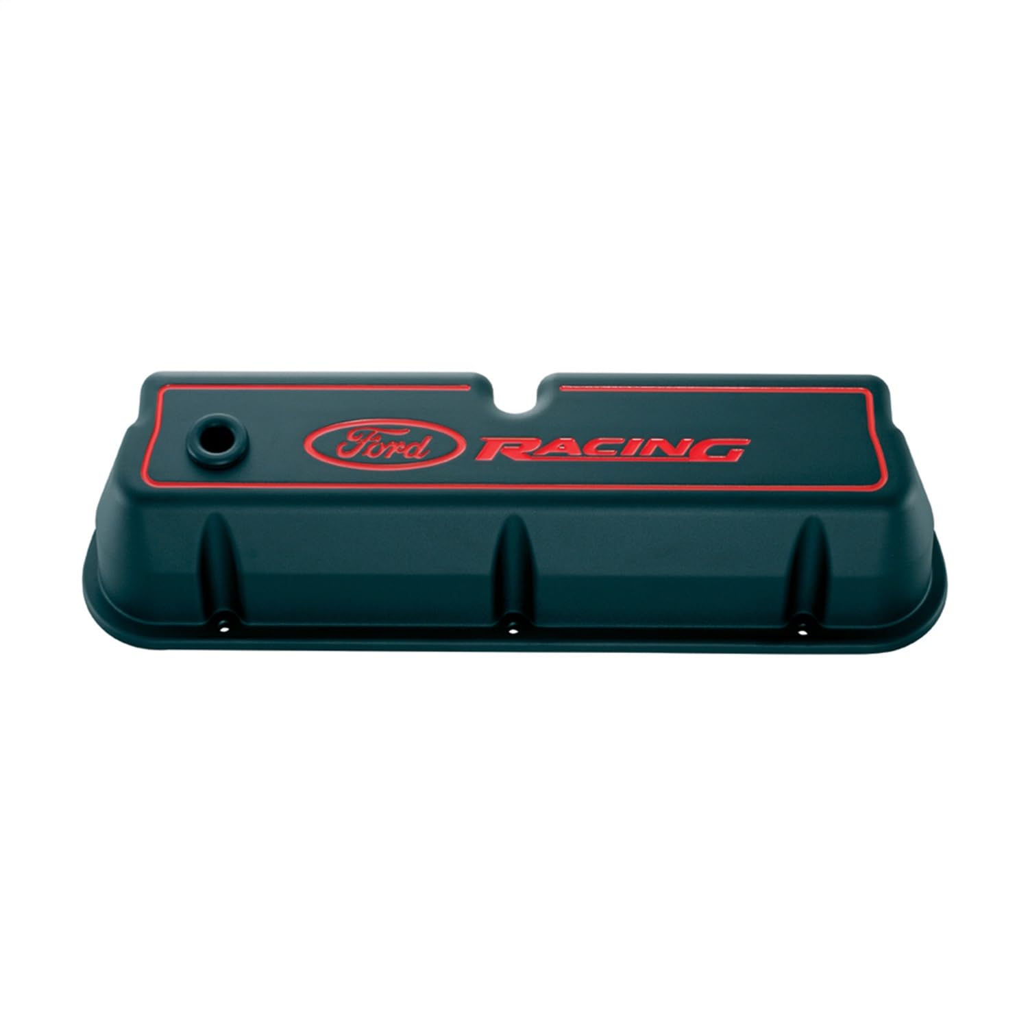 Ford Performance Parts Compatible with/Replacement for - 302-003 - Die Cast Alm Valve Cover Set w/Compatible with/Replacement for Ford Racing Logo