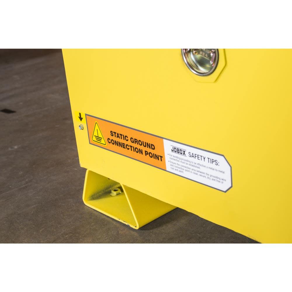 SAFETY CAB JOBOX, 1-759640 90 GAL YELLOW