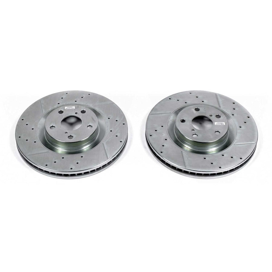 Evolution Performance Drilled & Slotted Rotors Power Stop (JBR1568/1569XPR)