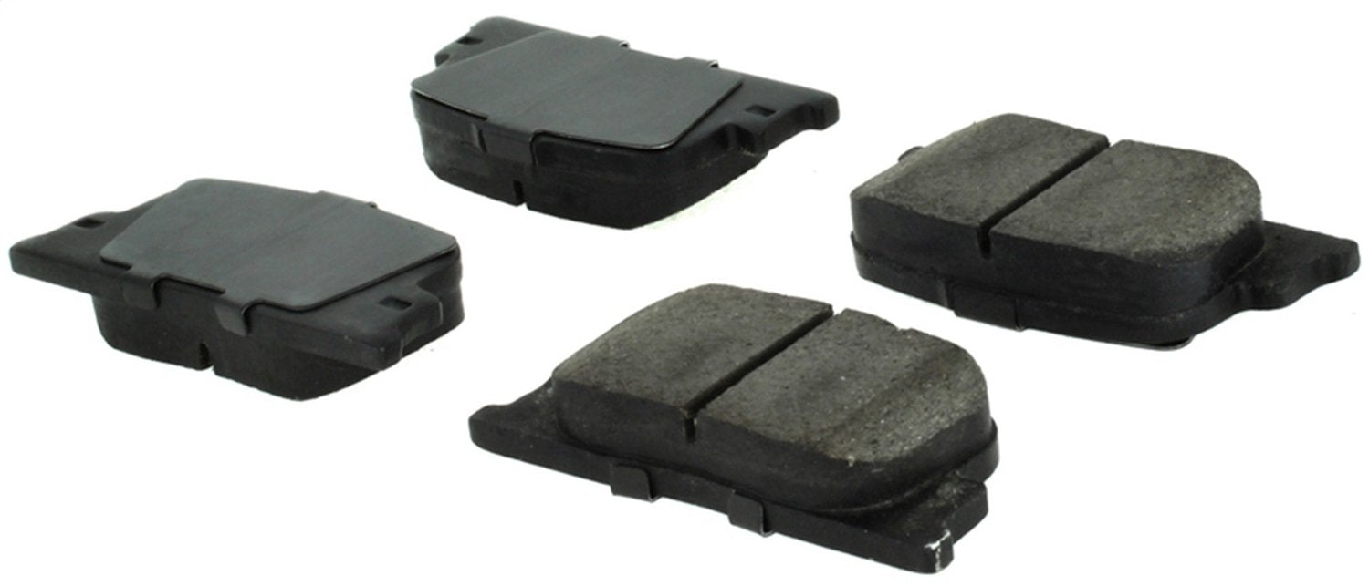 Rear StopTech 308.08350 Brake Pads with Shims and Hardware Street