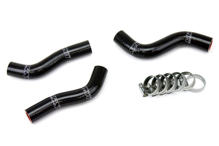 Black HPS 57-1248-BLK Silicone Radiator Coolant Hose Kit