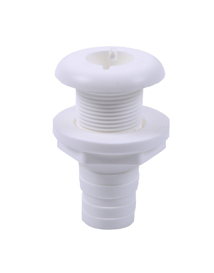 Thru-Hul Sea Dog Line 520770-1, 1-1/8-Inch, White