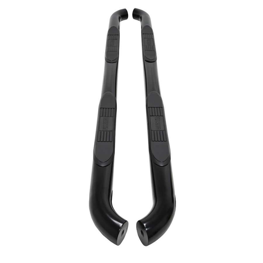 Westin E-Series 23-4155 3 Round Nerf Bars fits 2019-2025 Ranger SuperCrew Black Pair