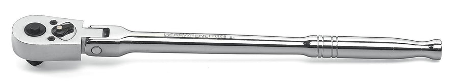 3/8" Drive GEARWRENCH 45 Tooth Quick Release Flex Head Teardrop Ratchet, 10-1/4" - 81219