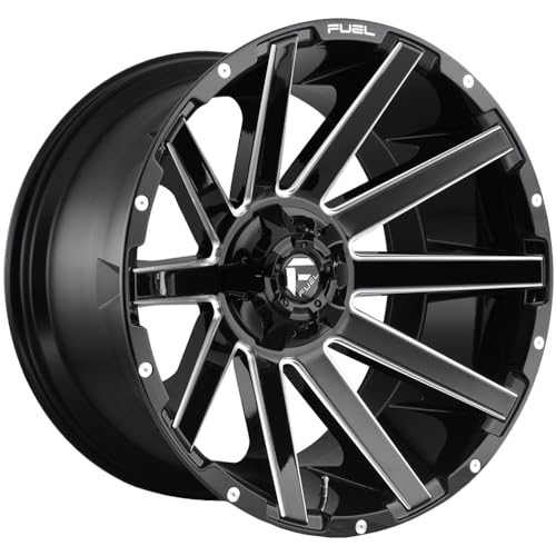 BLACK Fuel Offroad D61524409845 Wheel (24 x 14. inches /6 x 135 mm, -75 mm Offset)