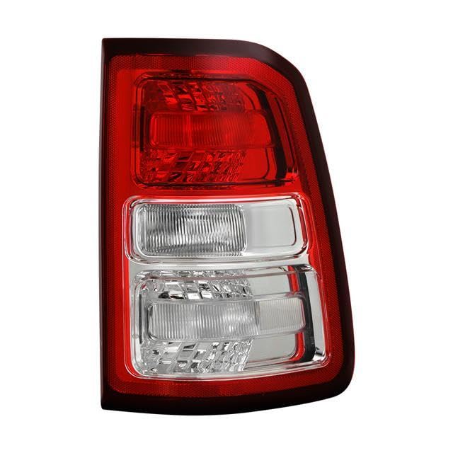 Dodge Ram 1500 Big Horn/Tradesman Halogen Chrome Bezel Red Len Tail Light - OE Right Spyder (CH2801221)