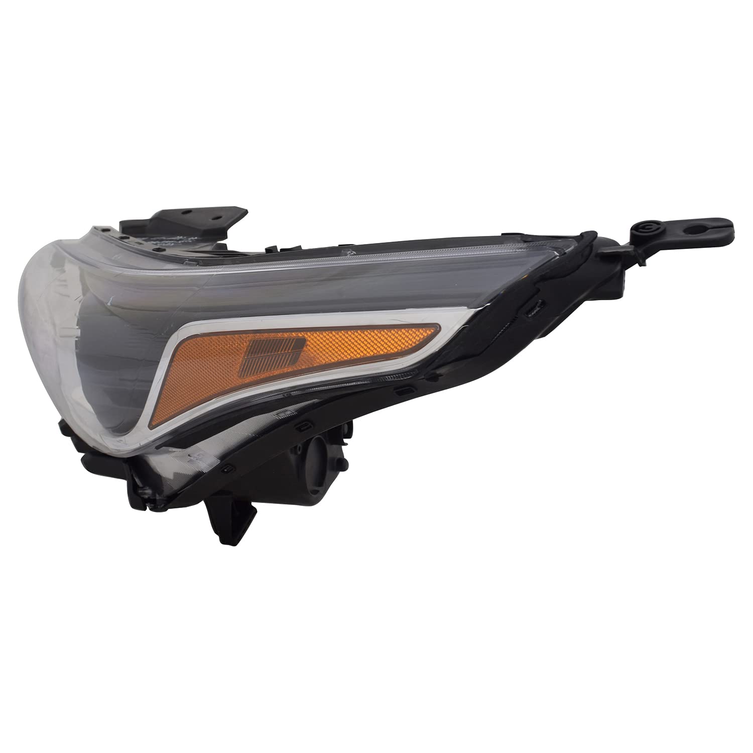 Left TYC Headlight Assembly Compatible with 2019-2021 Kia Forte