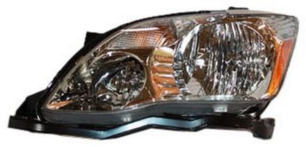 Left TYC Headlight Assembly Compatible with 2005-2007 Toyota Avalon