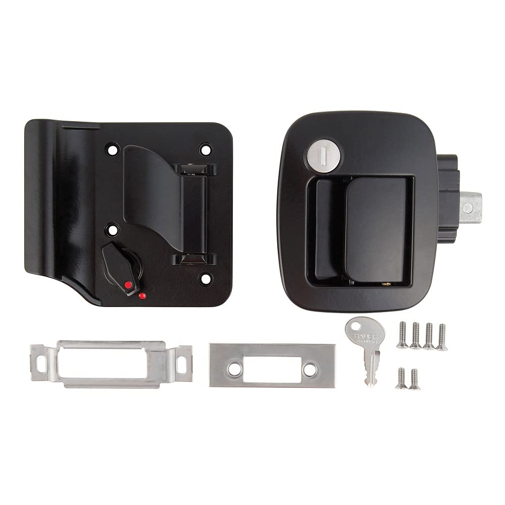 Bauer Travel Trailer Lock AP Products 013-688 - Black