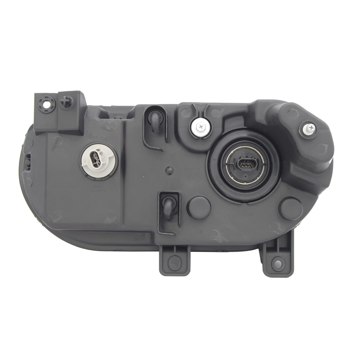 Right TYC Headlight Assembly Compatible with 2008-2014 Dodge Challenger