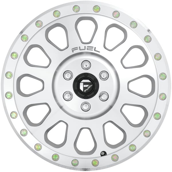 D647 VECTOR FUEL OFF-ROAD 17X8.5, 6X5.5, 4.51, 6mm DIAMOND CUT MACHINED WITH CLEAR COAT WITH - D64717858345