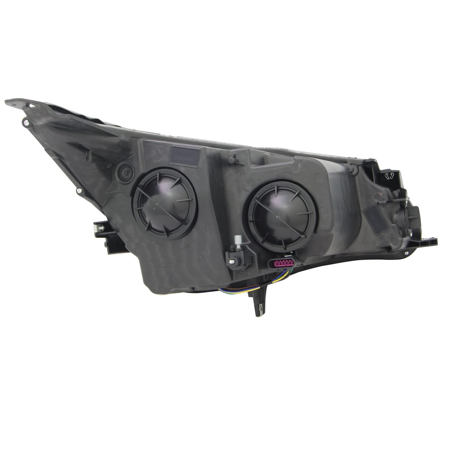 Left TYC Headlight Assembly Compatible with 2010-2013 Buick Lacrosse