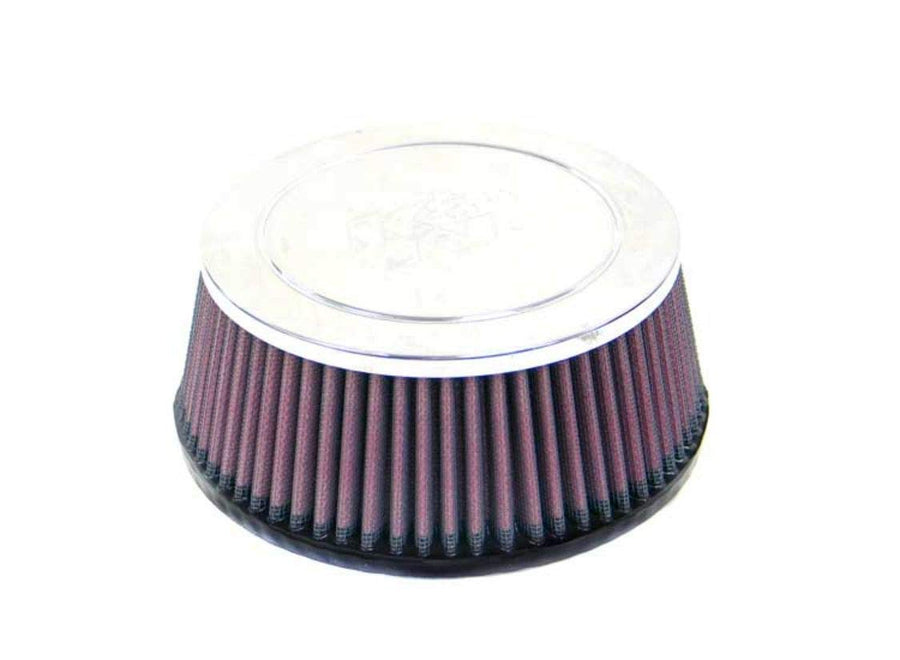 K&N Clamp-On Universal Filter: High Performance, Premium, Washable, Replacement Engine Filter: Flange Diameter: 3.875 In, Filter Height: 2.75 In, Flange Length: 0.75 In, Shape: Round Tapered, RC-4840