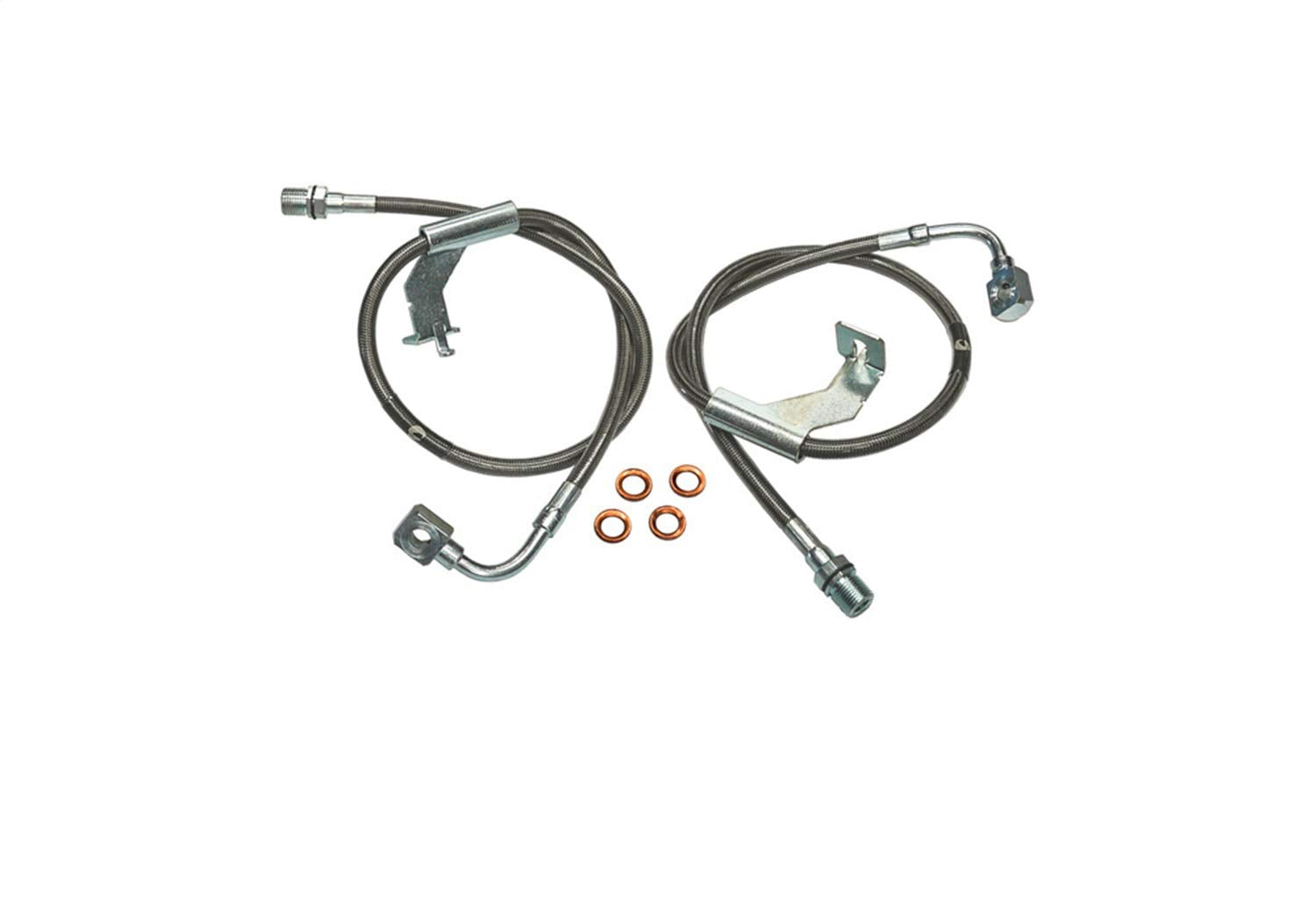 SUPERLIFT SUSPENSION RealTruck Brake Hose Kit for Suburban/Blazer/GM Pickup | Front Bullet Proof Pair of Brake Hoses | 91360 | Fits 1987 GM Pickup; 1987-1991 Blazer / Suburban with 4-6" Lift Kit